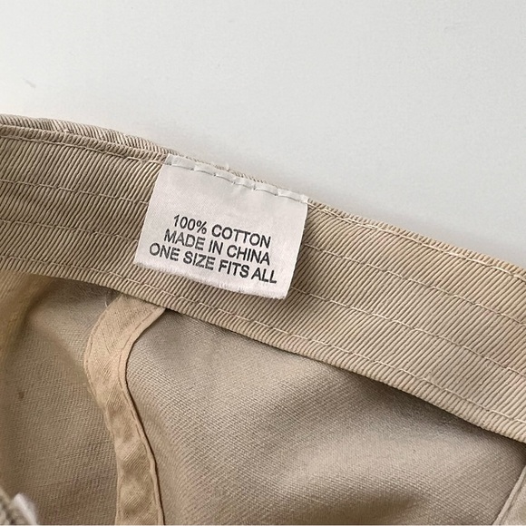 Harvard University Hat Cap Strap Back harvard Coop Adjustable Beige Embroidered - Picture 13 of 16